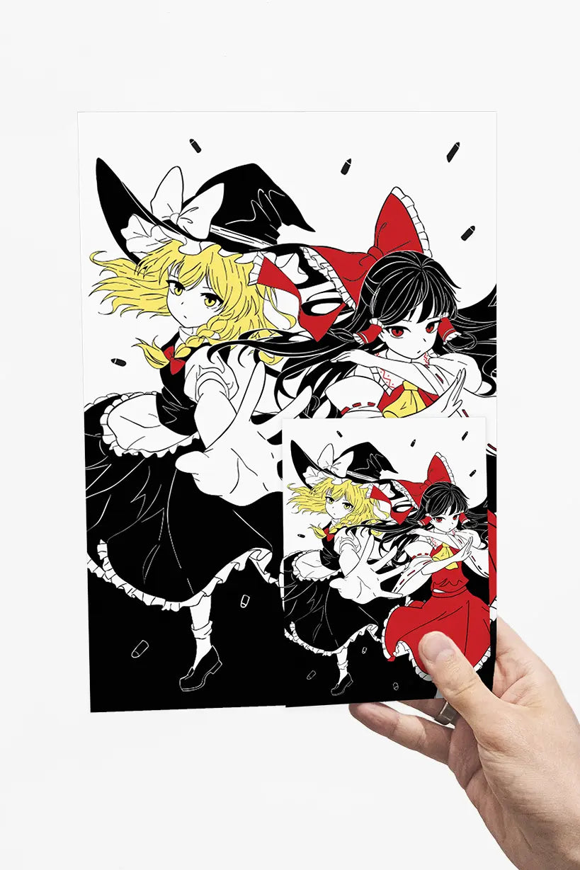 Marisa & Reimu • Art Print