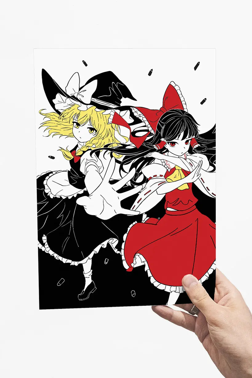 Marisa & Reimu • Art Print