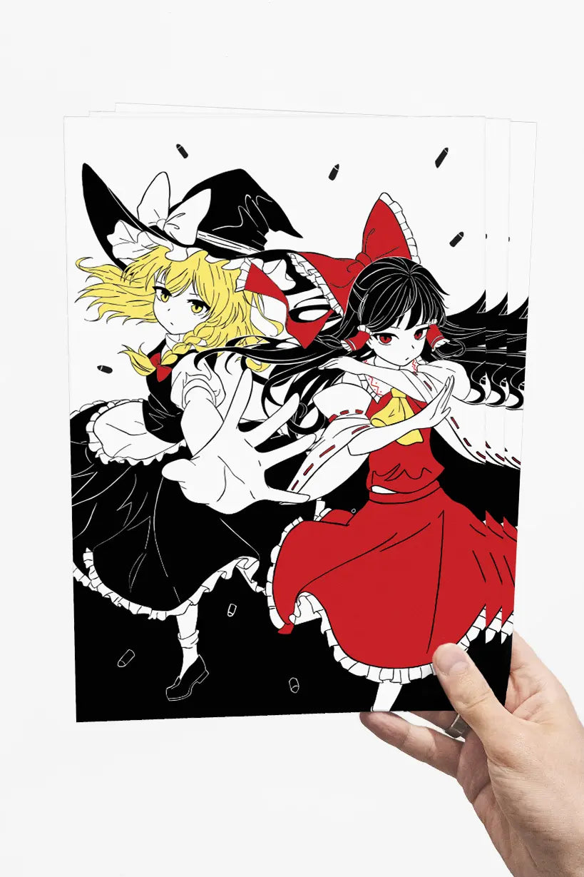 Marisa & Reimu • Art Print