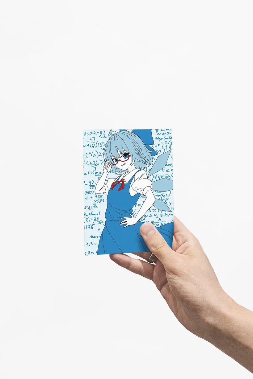 Cirno's Perfect Math Class • Art Print