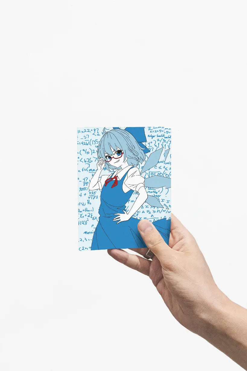 Cirno's Perfect Math Class • Art Print