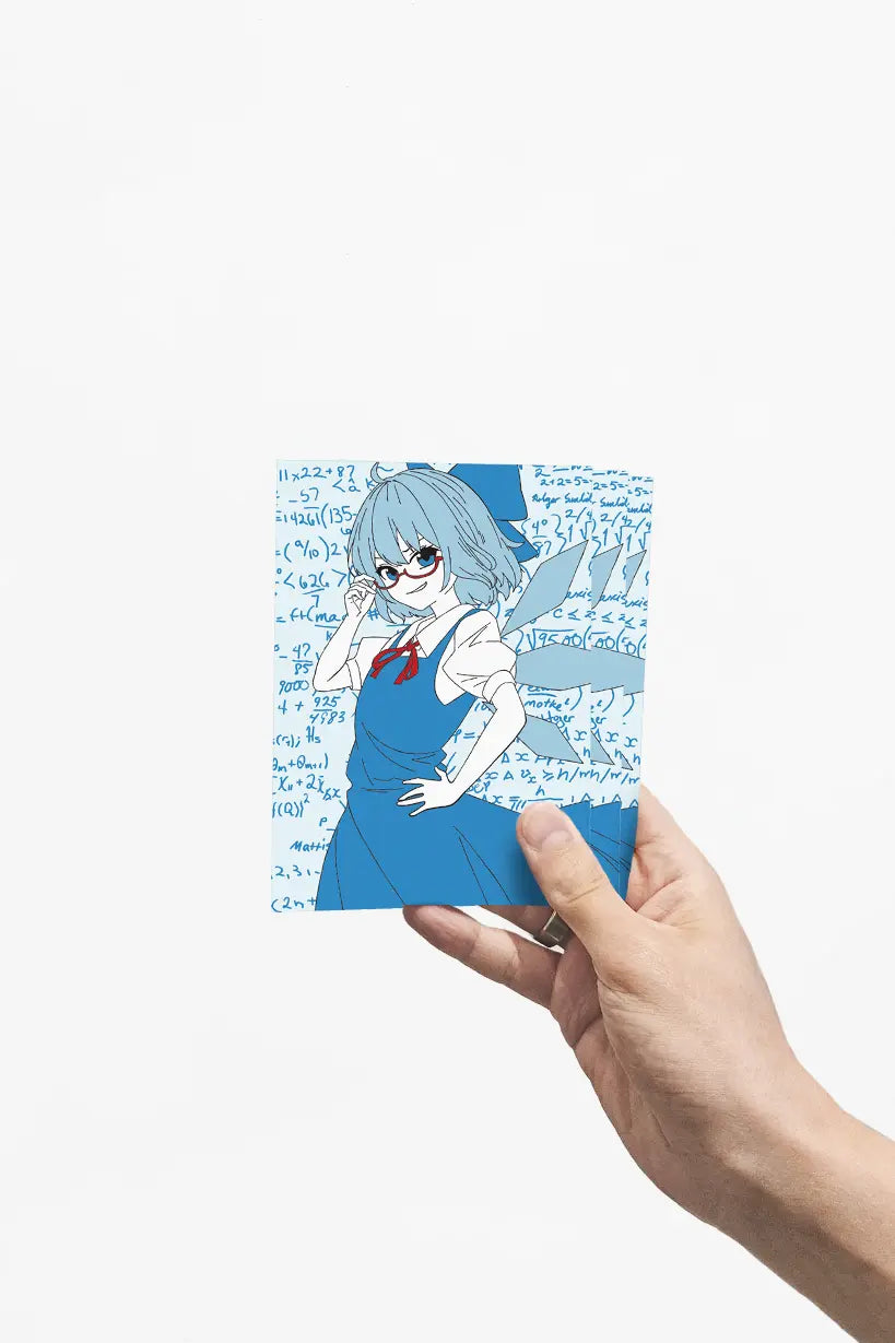 Cirno's Perfect Math Class • Art Print