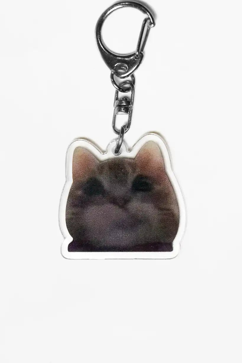 Pop cat and Pouting Cat • Keychain Acrylic