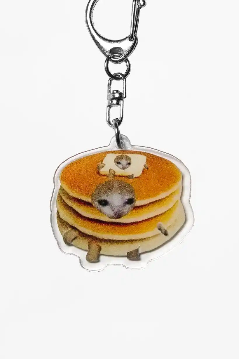 Pancake and Cookie Cat • Keychain Acrylic