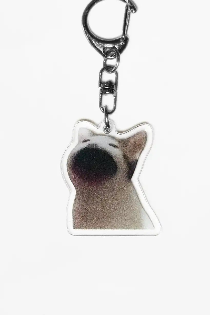 Pop cat and Pouting Cat • Keychain Acrylic