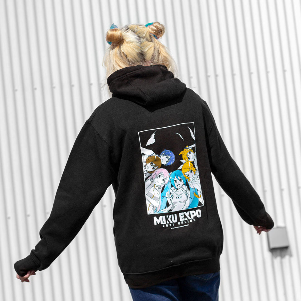 Miku Expo 2021 • Hoodie Black – Kaomoji ® Official