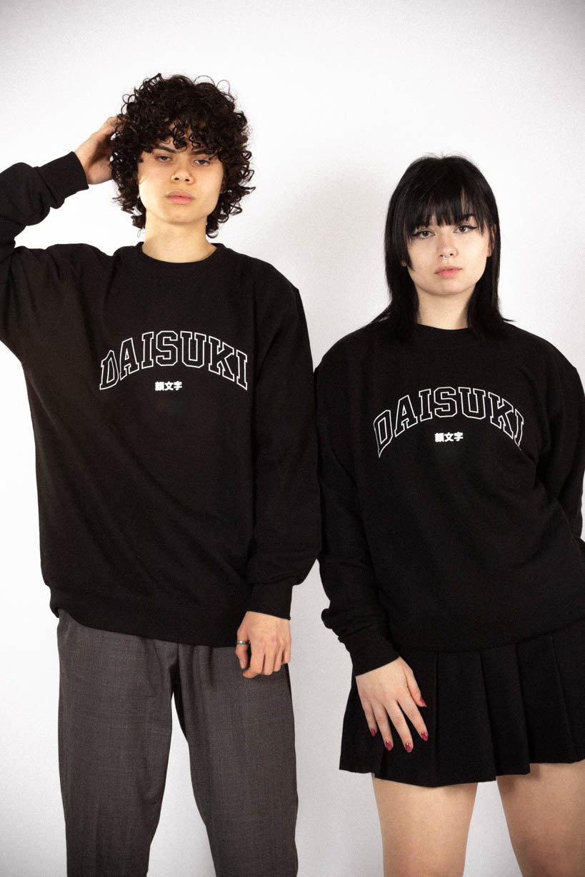 Daisuki • T-shirt Black – Kaomoji ® Official